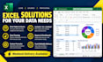 create excel pivot tables charts and do data cleaning