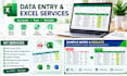 do data entry and excel spreadsheet work