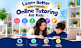 provide fun and engaging online tuition for kids