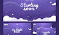 do twitch streamer animated stream overlay vtuber overlay custom twitch overlay