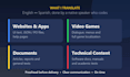 translate english to spanish