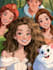 do disney cartoon portrait