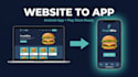convert your website to a stunning android app with push notifications