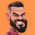 make big head caricature from you