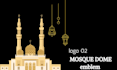 design luxury islamic logo, arabic calligraphy and youtube thumbnail