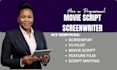 write movie script screenplay feature film script writing screenwriting tv pilot