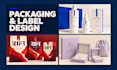 design premium product packaging and labels
