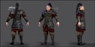 create custom stylized 3d character models with rigging for games and animation