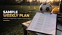 create your individual football training plan