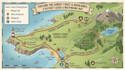 do landscape map, route visualization, navigation, wayfinding  and tourism map