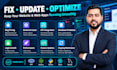 provide 24 hour website and web app maintenance
