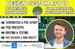 automotive pcb engineering, rf circuit, pcb reverse design and circuit schematic