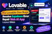 convert figma to lovable ai web app supabase database custom mvp web application