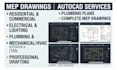 do mep drawing electrical layout plumbing plan mechanical plan in autocad