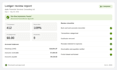 do quick ledger review and financial reconciliation
