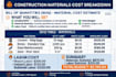 calculate accurate house construction cost estimation and material quantity