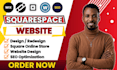 build square online store redesign squarespace website design square website se