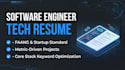 write your software engineer resume and tech cv for faang jobs