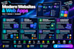 build modern responsive website and andriod app