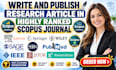 write and pubiish research article in highly scopus journal