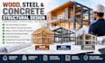 do wood, steel and concrete structural design, structural engineer