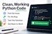 fix bugs and improve your python script