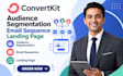 setup convertkit audience segmentation kit email sequence kit landing page