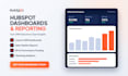 create hubspot dashboards and custom reports for sales teams