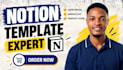 create customized notion template