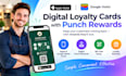 create apple google wallet loyalty cards with digital punch rewards