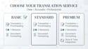 professional multilingual text translation