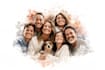 custom watercolor family portrait