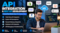do API integration, rest API development and third party API integration