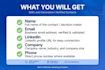 do lead generation linkedin leads verified email list