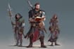 draw your rpg game character design
