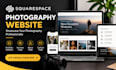 design a professional squarespace photography website