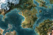 draw a fantasy map with digital watercolours