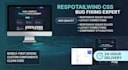 fix tailwind css bugs and design responsive frontend web pages