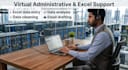 do administrative, clean excel, data analysis