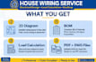 do electrical wiring diagram plumbing layout and house electrical plan