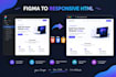 build a responsive front end website