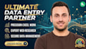 do faster, accurate data entry, typing, copy paste and data collection