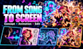 create stylized 3d animated music videos