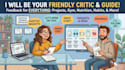 be a critic to anything you want