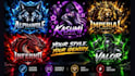 designed a custom gaming and esports logo