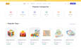 design a clean and responsive website layout