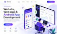 build ai powered websites, web apps and android apps