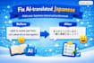translate and rewrite japanese