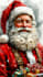 create christmas vector portrait character portrait