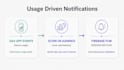set up personalized firebase push from app usage